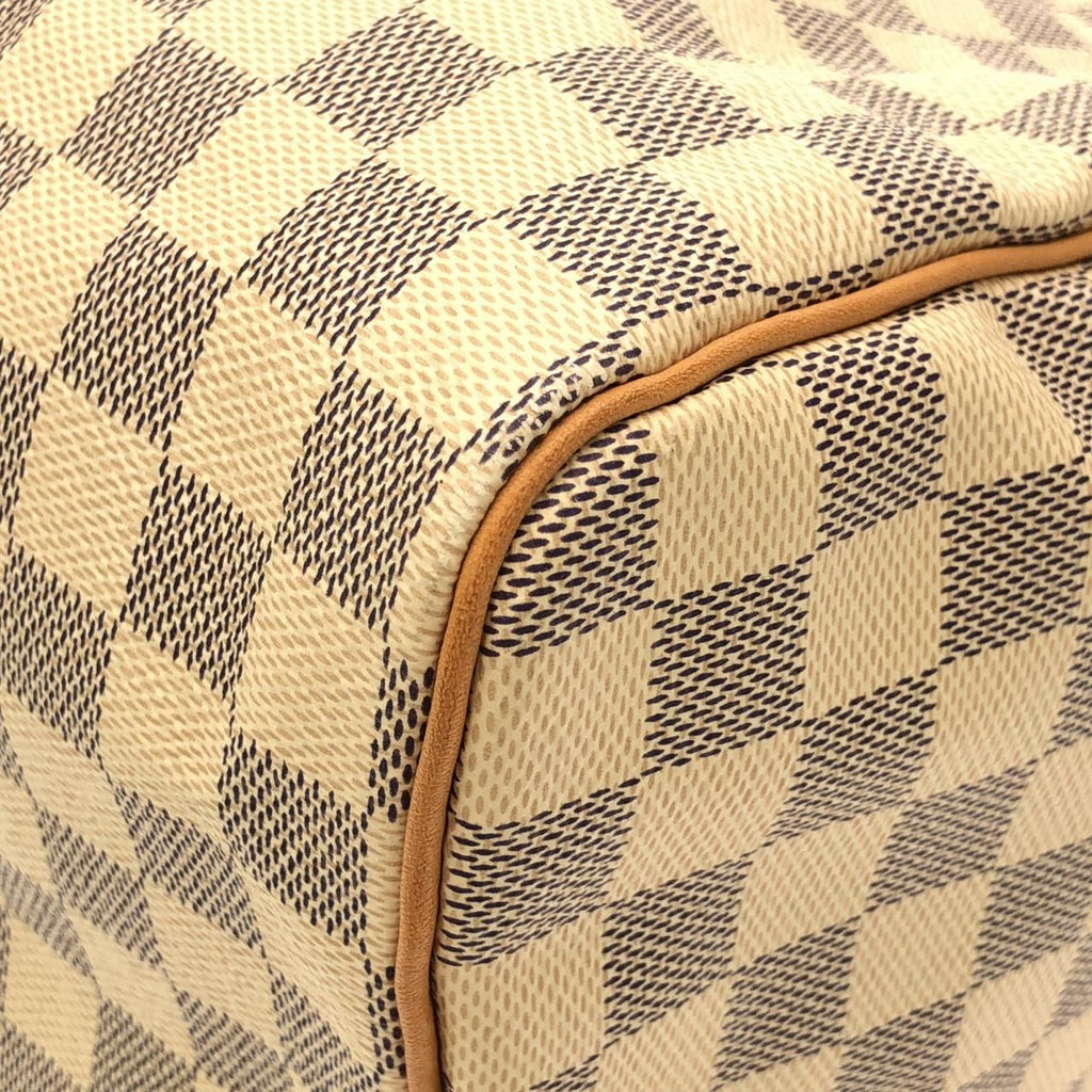 Louis Vuitton Damier Azur Speedy 35 cm Boston — view 2