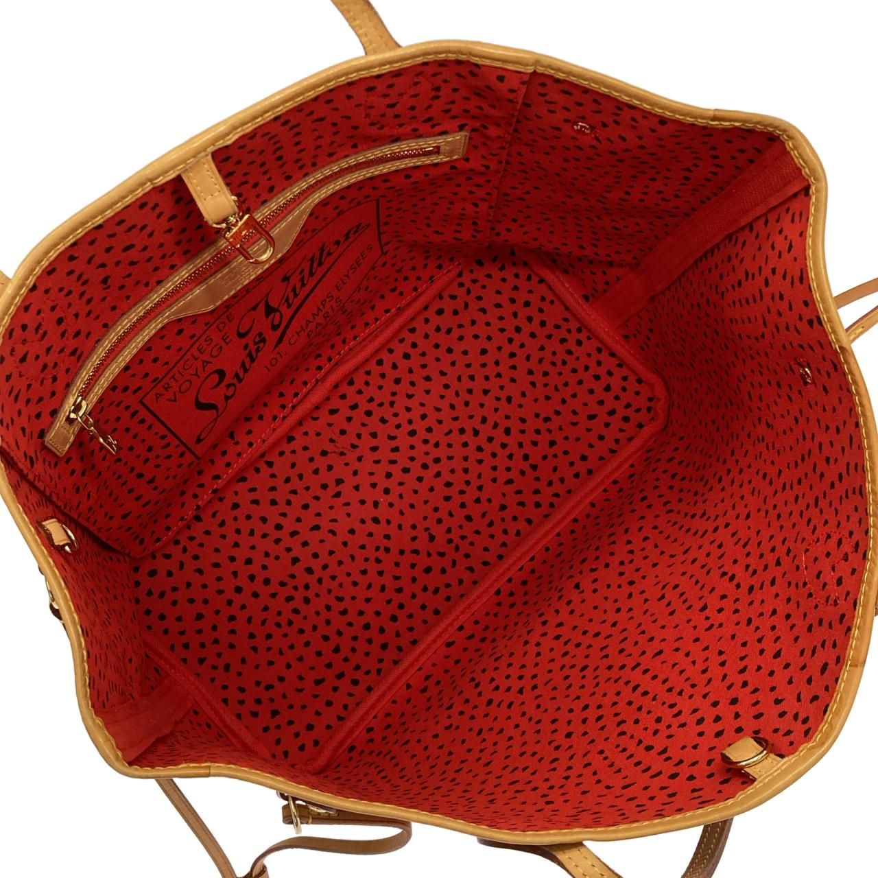 Louis Vuitton Monogram Wave Neverfull MM Yayoi Kusama — view 8