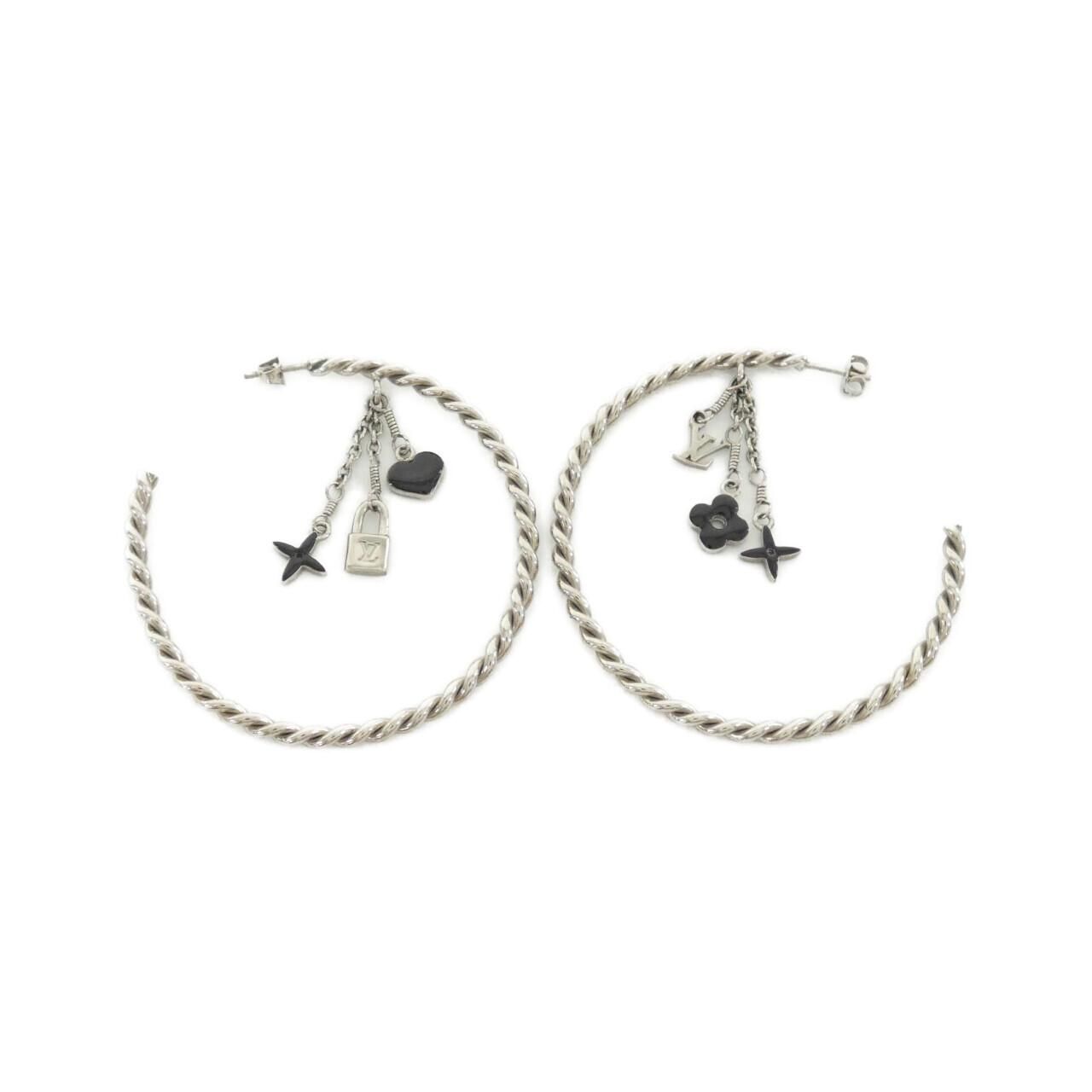 Louis Vuitton Cles All Sweet Monogram Earrings — view 3