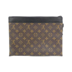 Louis Vuitton Monogram Macassar Pochette to Go — view 2