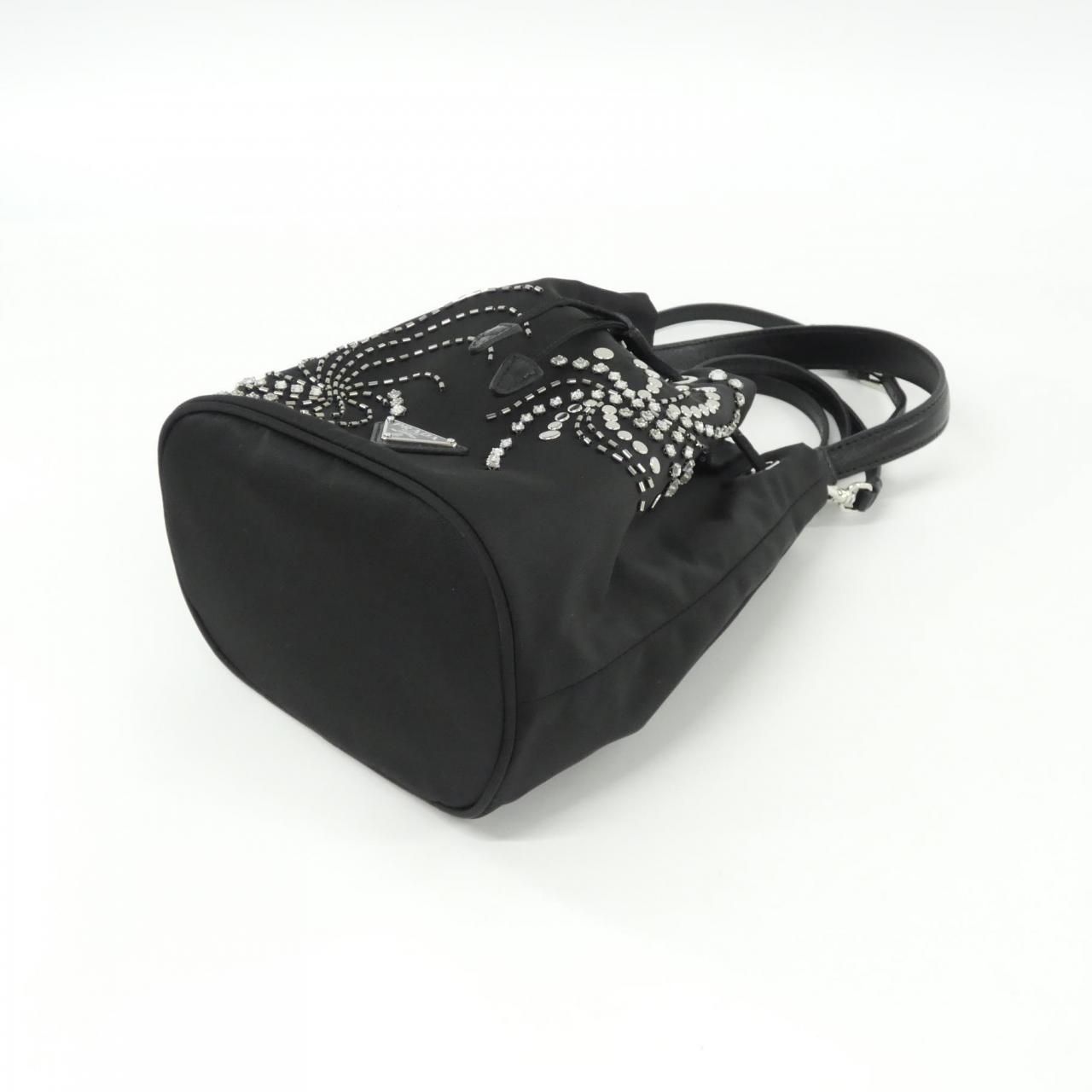 Prada Bag Handbag Silver — view 3