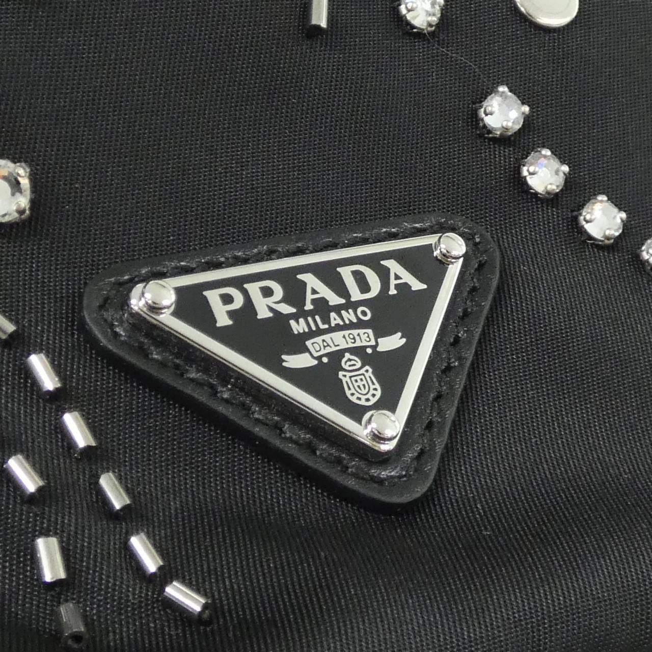 Prada Bag Handbag Silver — view 4