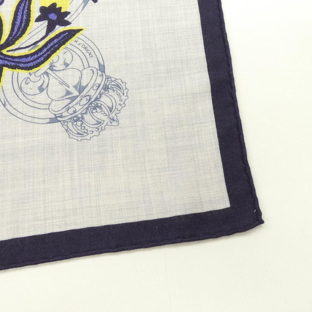 Hermes Shawl Scarf Gray — view 2