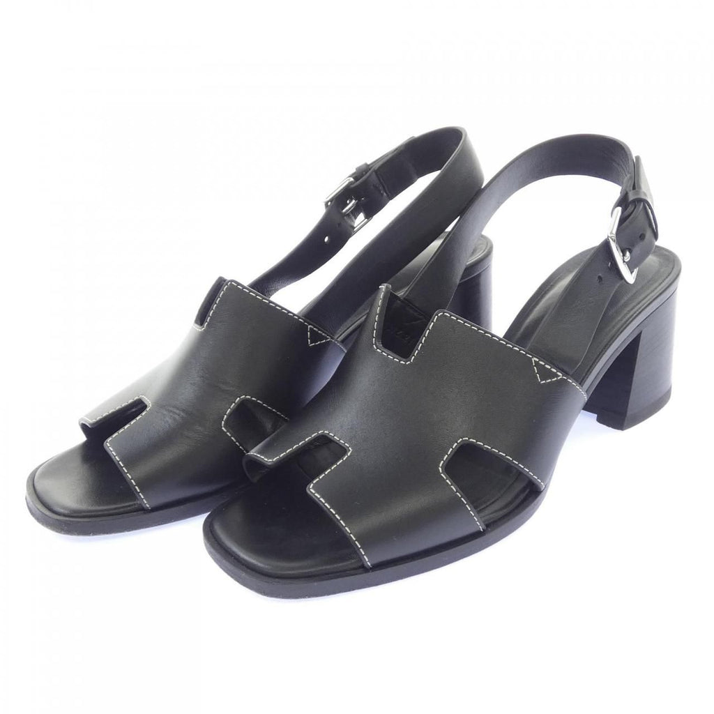 Hermes Elbe Cut Detail Sandals — view 3