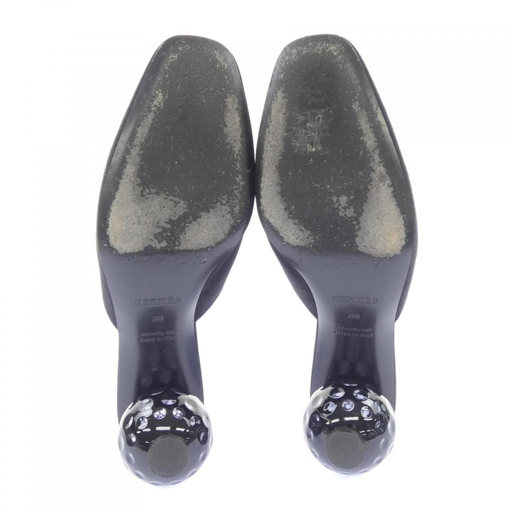 Hermes Sandals Black — view 4