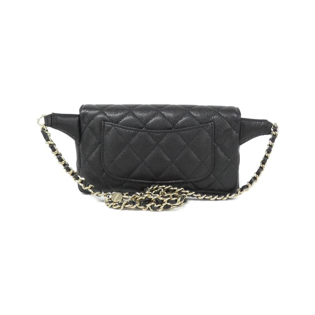 Chanel Waist Bag Belt Bag Black — view 2