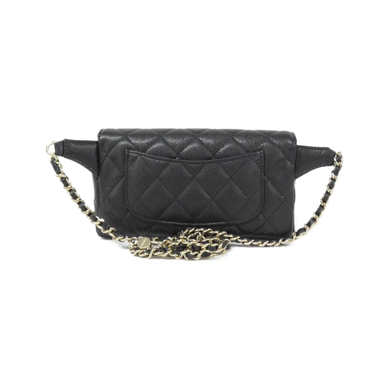 Chanel Waist Bag Belt Bag Black — view 2