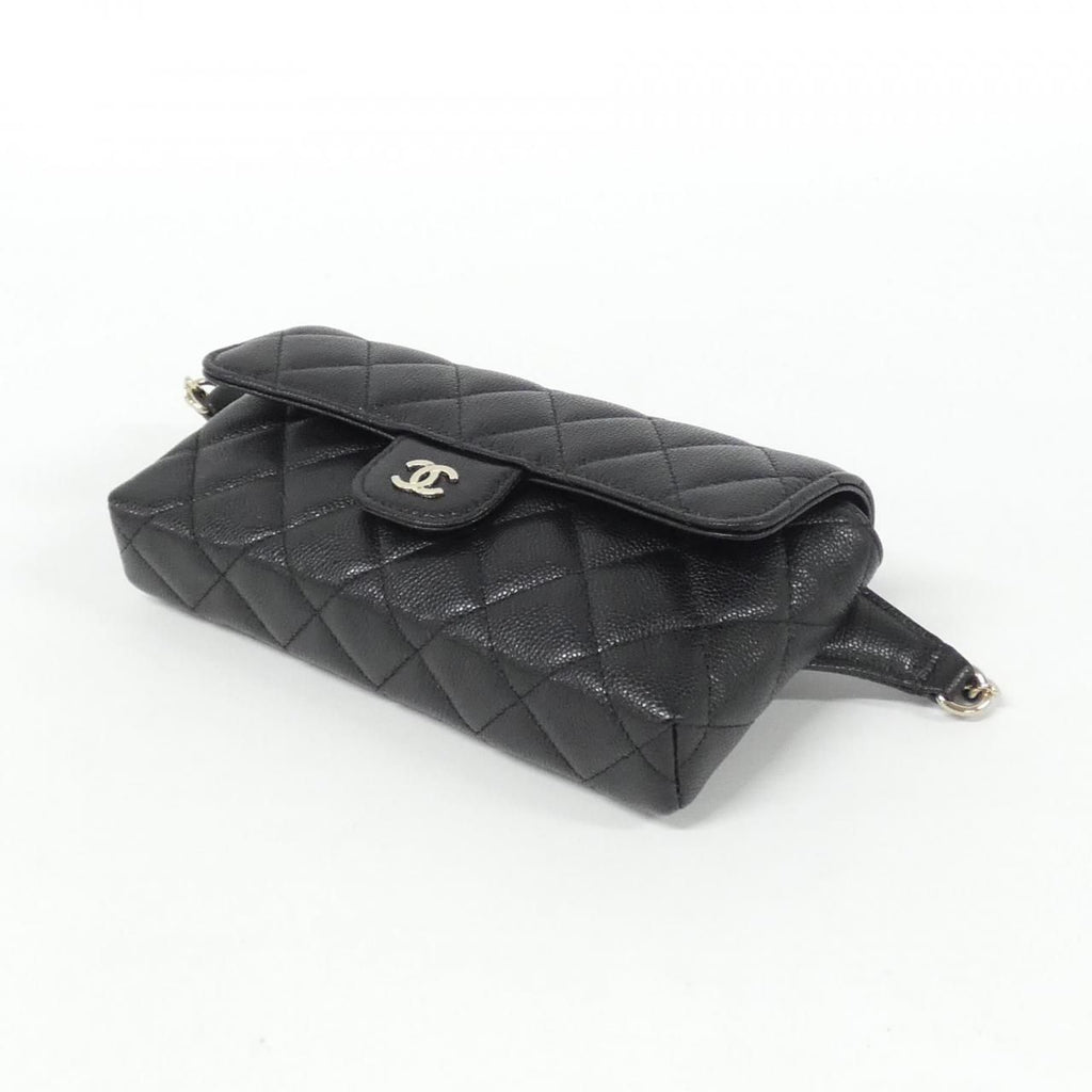 Chanel Waist Bag Belt Bag Black — view 3