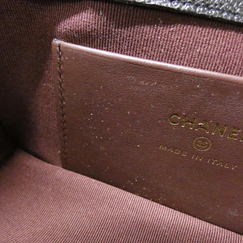 Chanel Waist Bag Belt Bag Black — view 8