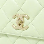 Chanel Bag Handbag Green — view 5