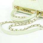 Chanel Bag Handbag Green — view 8