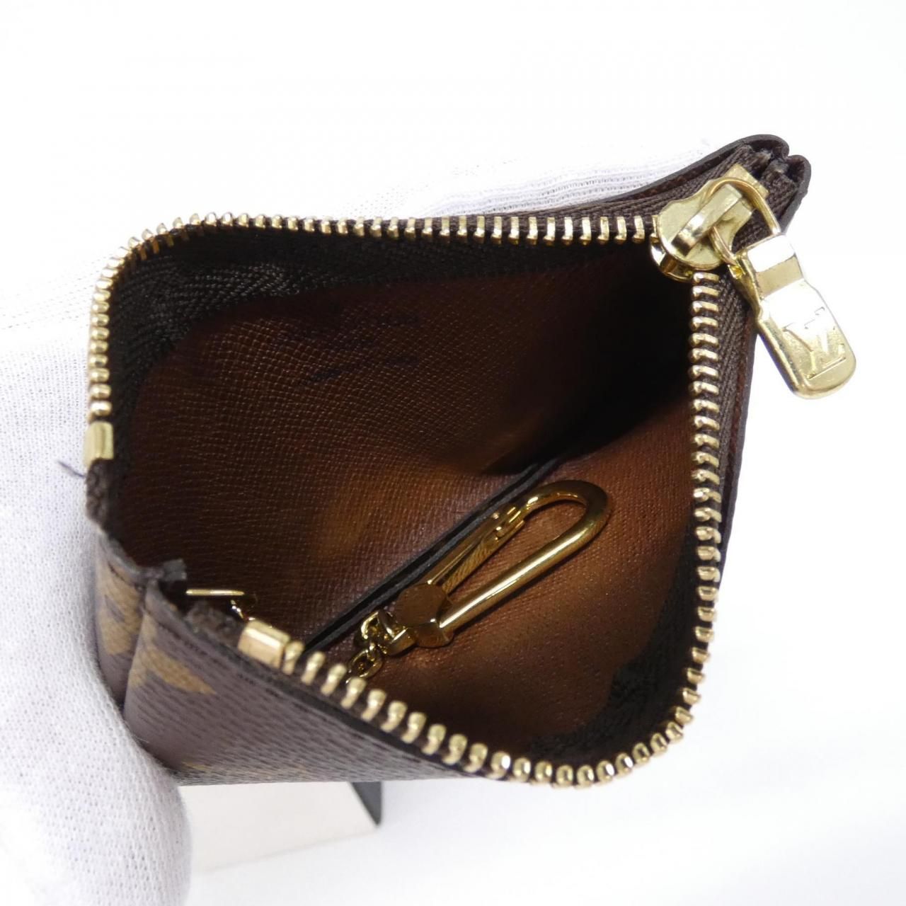 Louis Vuitton Monogram Pochette Cles Coin & Key Case Key Holder — view 5