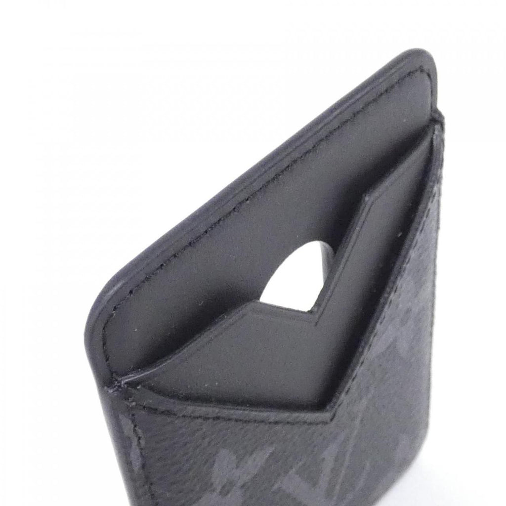 Louis Vuitton Monogram Eclipse Card Holder Magnet Case — view 3