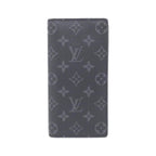 Louis Vuitton Monogram Eclipse Portefeuille Brazza Wallet