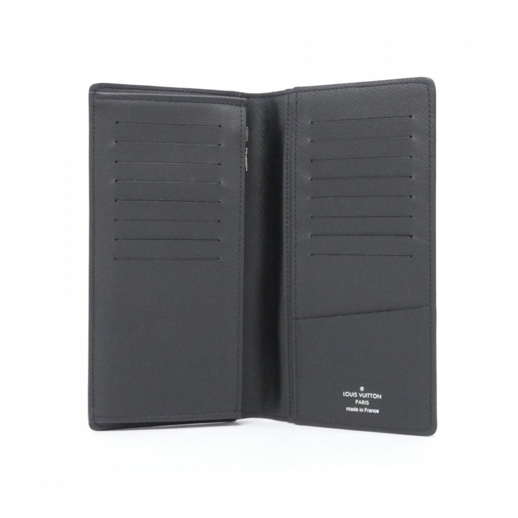 Louis Vuitton Monogram Eclipse Portefeuille Brazza Wallet — view 2