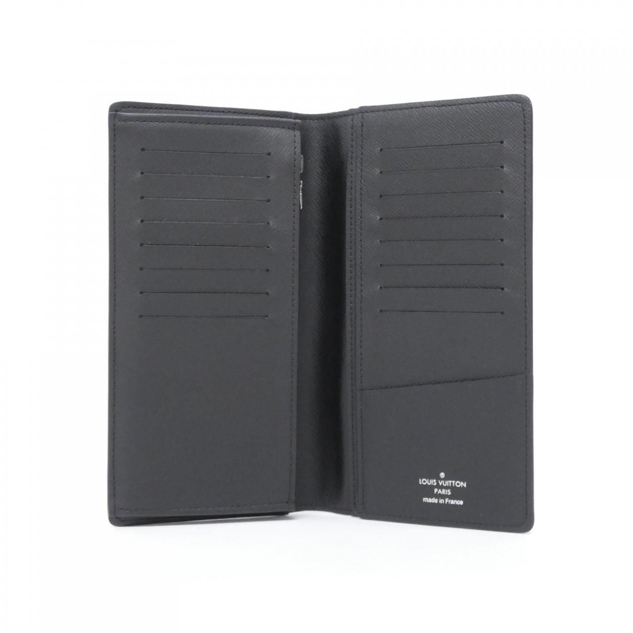 Louis Vuitton Monogram Eclipse Portefeuille Brazza Wallet — view 2