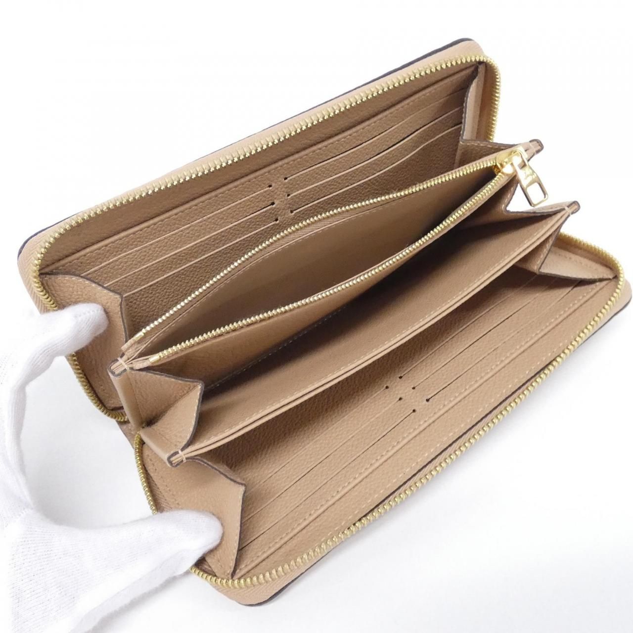 Louis Vuitton Monogram Empreinte Zippy Wallet — view 6