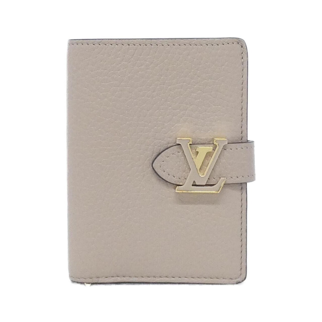 Louis Vuitton Taurillon LV Vertical Wallet Compact