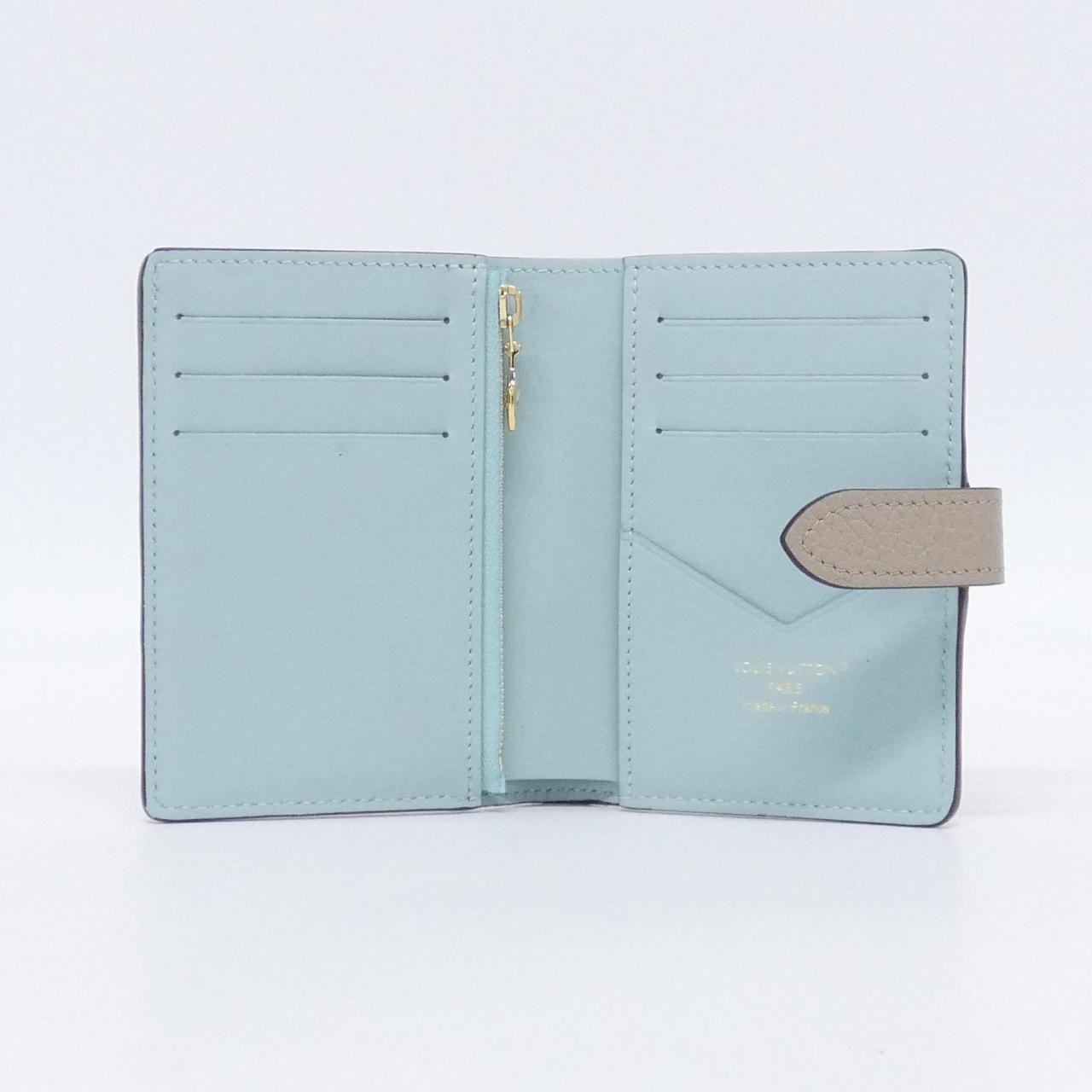 Louis Vuitton Taurillon LV Vertical Wallet Compact — view 4