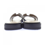 Hermes Oran Sandals Black — view 5