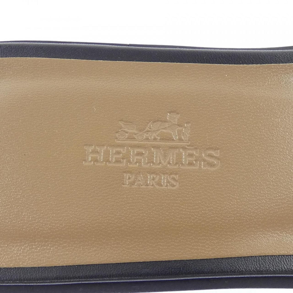 Hermes Oran Sandals Black — view 6