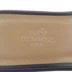 Hermes Oran Sandals Black — view 6