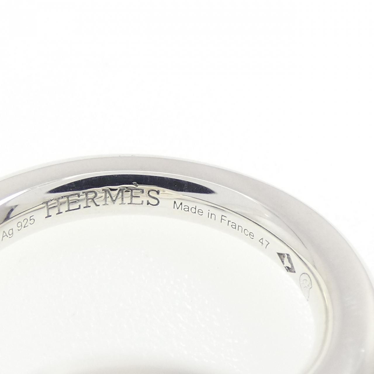 Hermes Echappee Ring Silver — view 4
