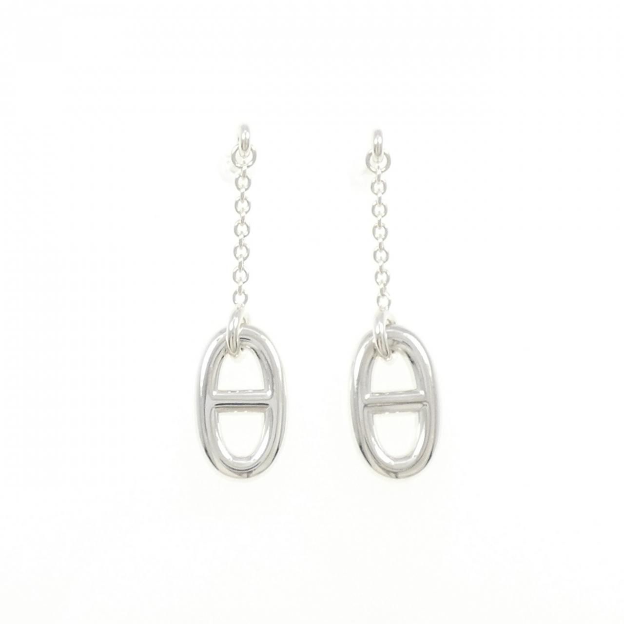 Hermes Farandole Earrings Silver