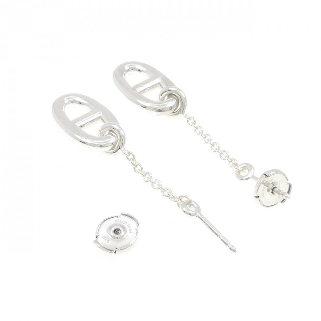 Hermes Farandole Earrings Silver — view 3