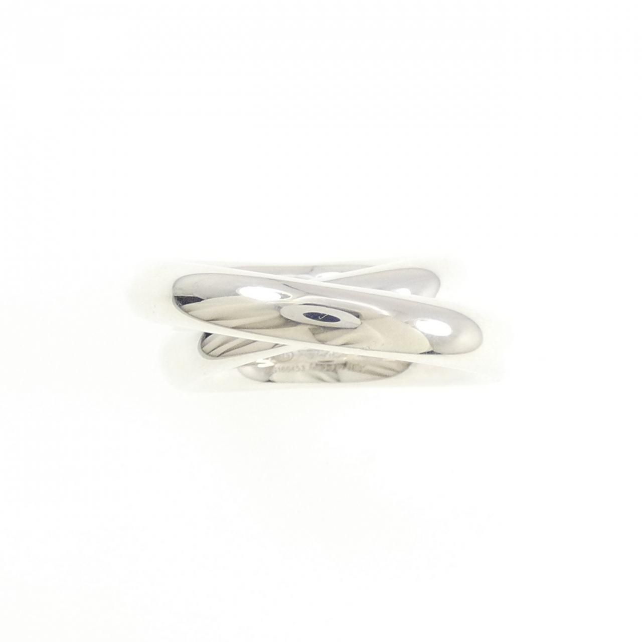 Hermes Vertiges Ring Silver — view 2