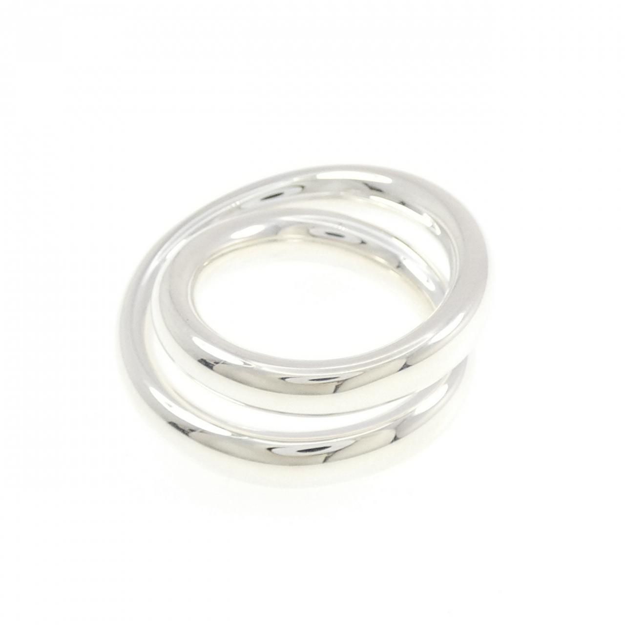Hermes Vertiges Ring Silver — view 3