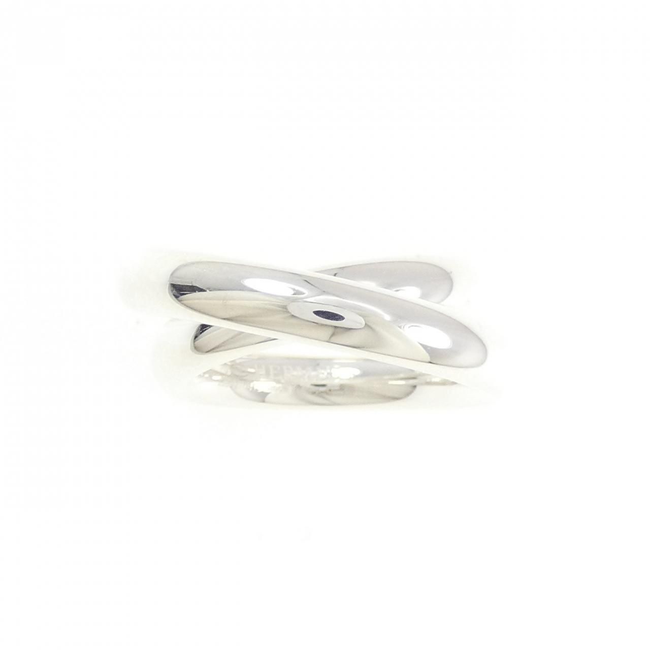 Hermes Vertiges Ring Silver — view 2