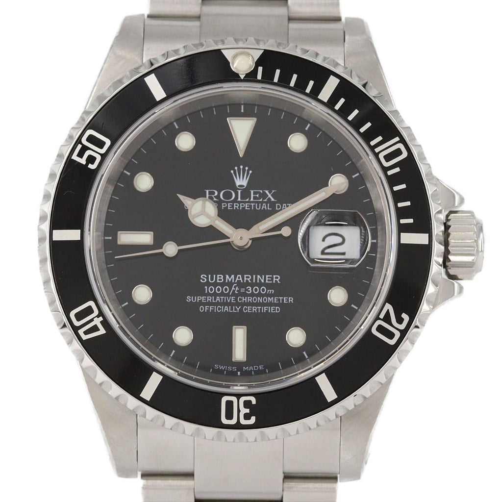 Rolex Submariner Date SS Automatic Winding Number Watch