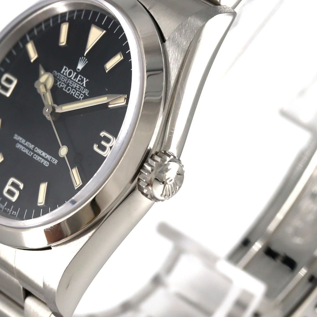 Rolex Explorer I SS Automatic Winding Number Watch — view 3