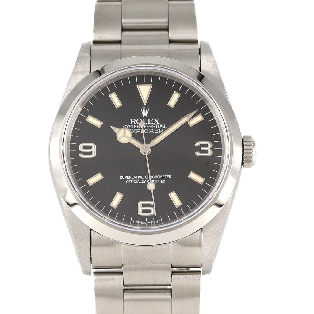 Rolex Explorer I SS Automatic Winding Number Watch