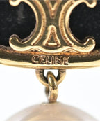 Celine Earrings Gold — view 3
