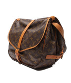 Louis Vuitton Shoulder Bag Crossbody Saumur 35 Monogram — view 3