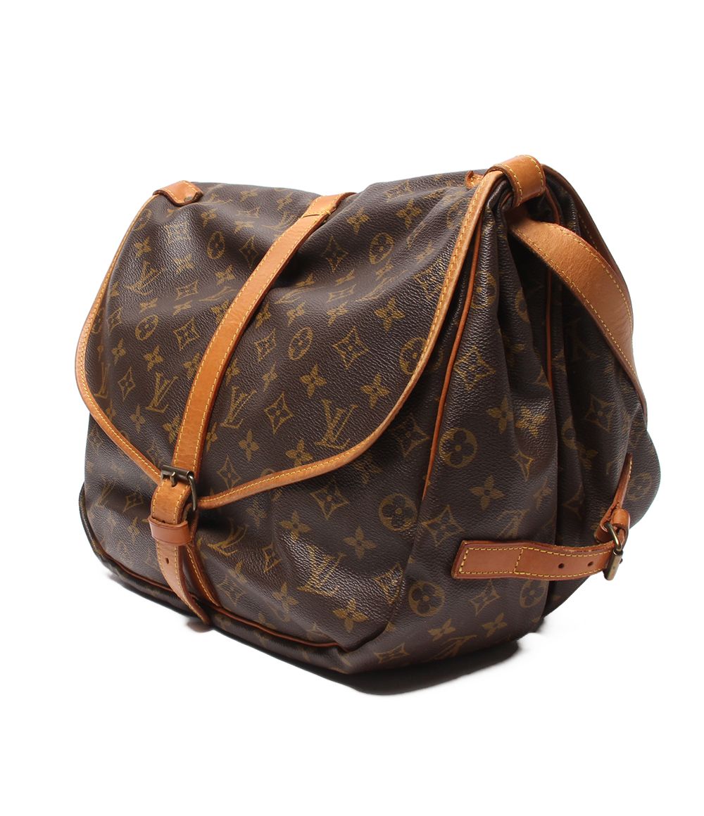 Louis Vuitton Shoulder Bag Crossbody Saumur 35 Monogram — view 3