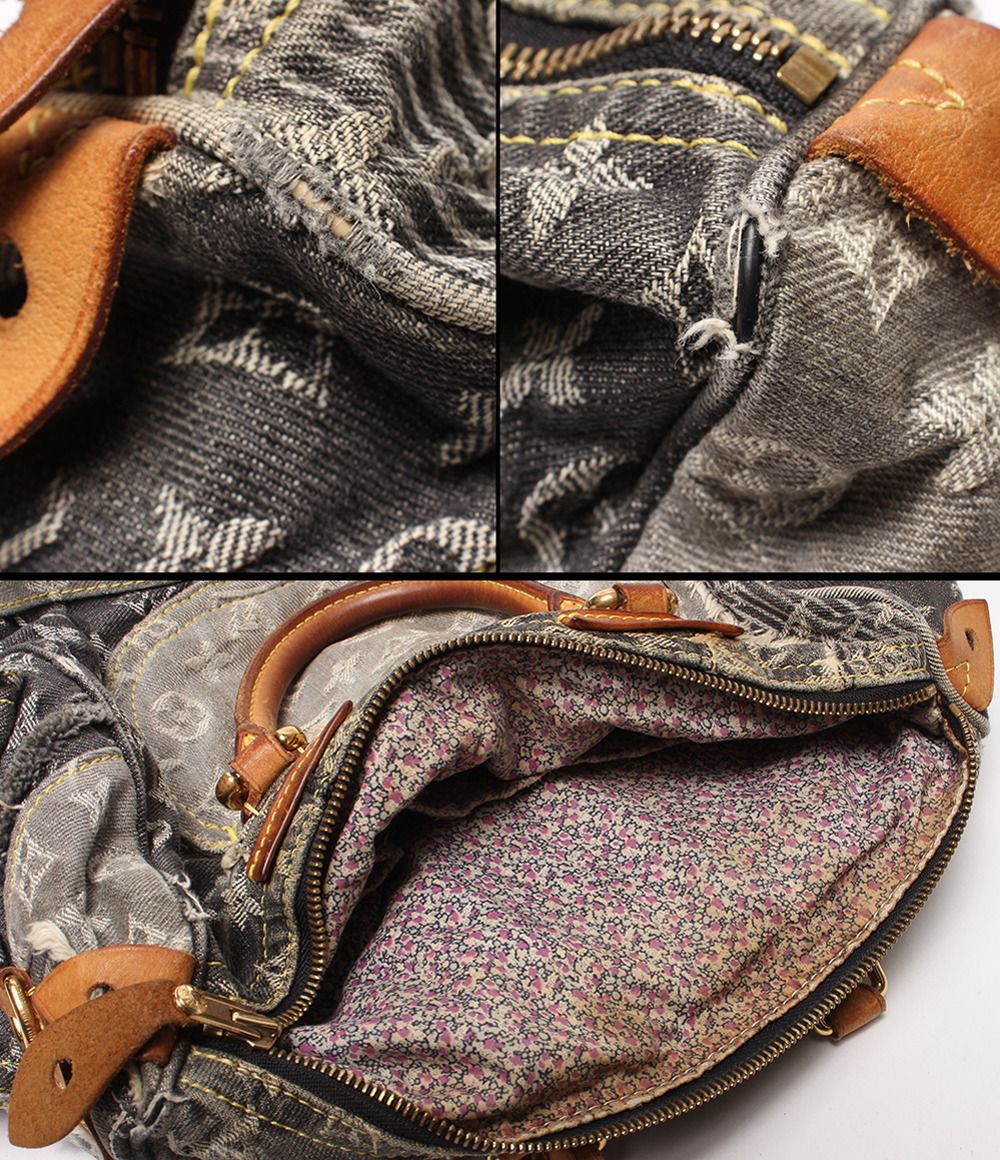Louis Vuitton Handbag Monogram Denim Patchwork Speedy 30 — view 6