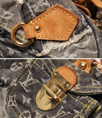 Louis Vuitton Handbag Monogram Denim Patchwork Speedy 30 — view 8
