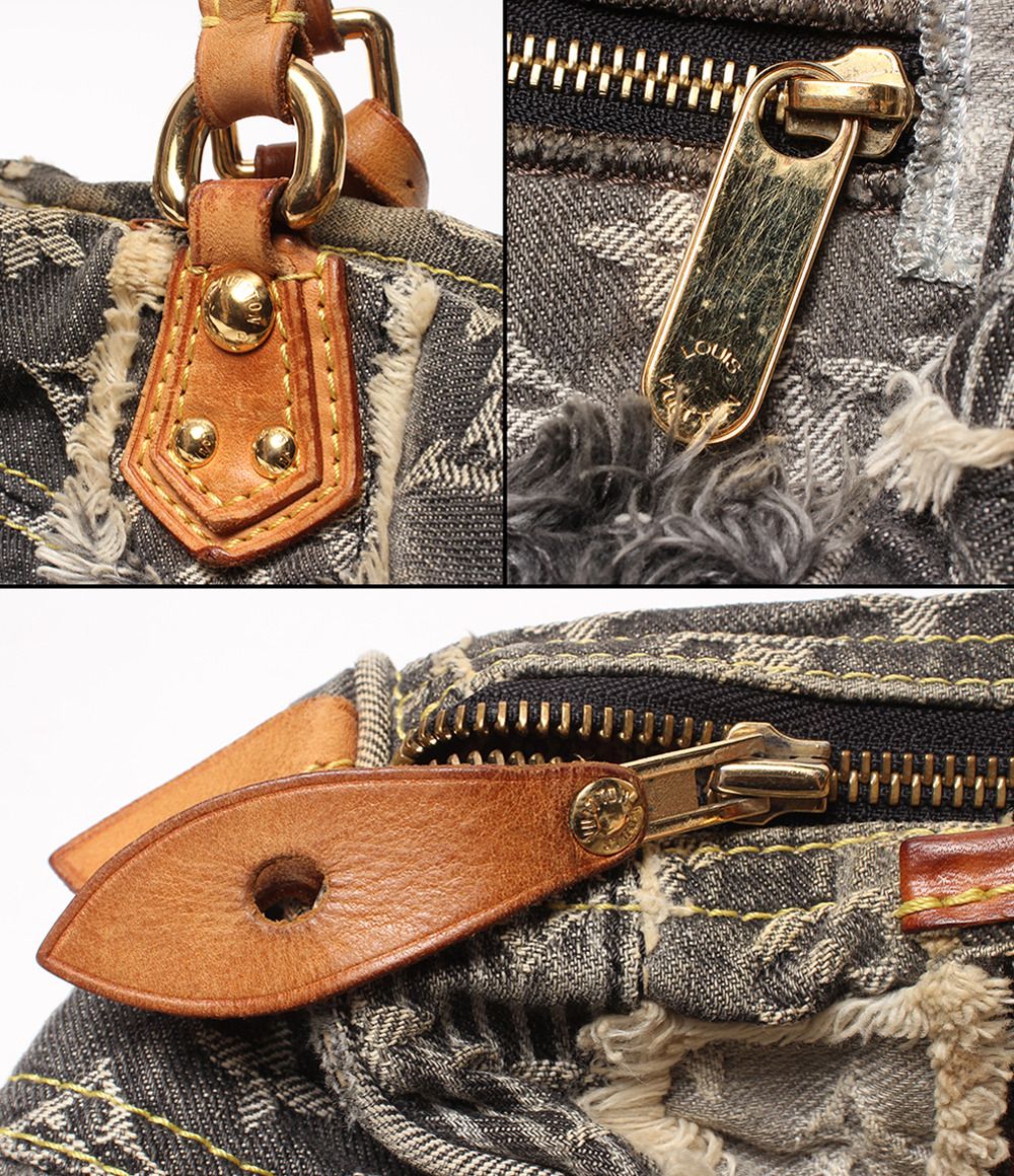 Louis Vuitton Handbag Monogram Denim Patchwork Speedy 30 — view 7