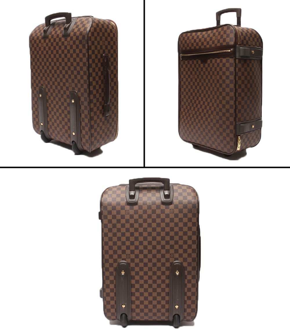Louis Vuitton Carry Case Suitcase Pegase 55 Damier Travel — view 2