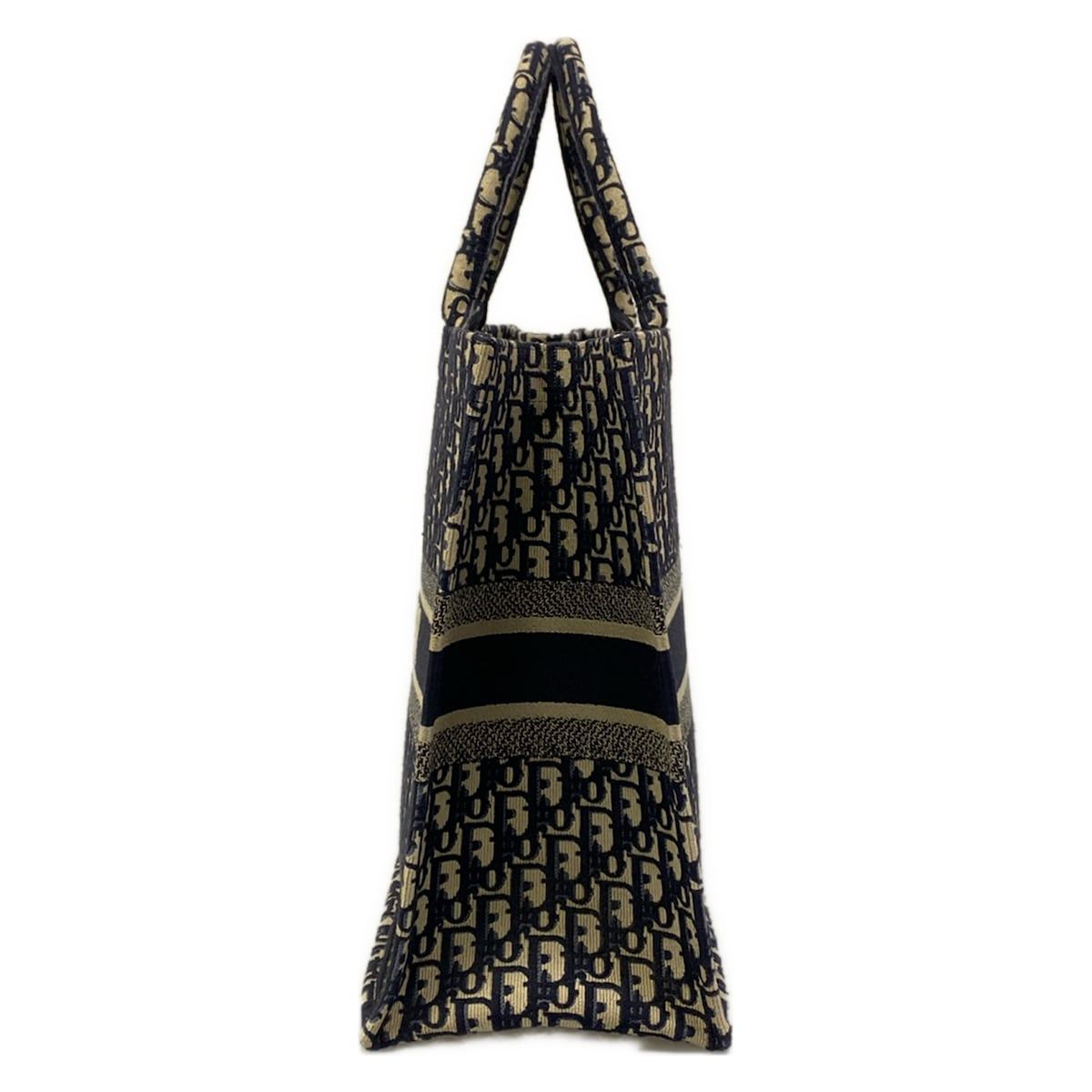 Dior Tote Book Large Beige Dark Navy — view 4