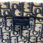 Dior Tote Book Large Beige Dark Navy — view 9