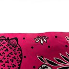 Hermes Scarf Twilly Pink Black White Ribbon les Leopards — view 5