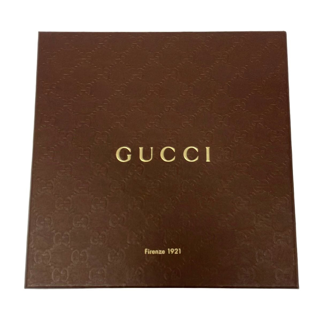 Gucci Scarf White Gray Beige Multi Floral Pattern — view 5