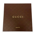 Gucci Scarf White Gray Beige Multi Floral Pattern — view 5