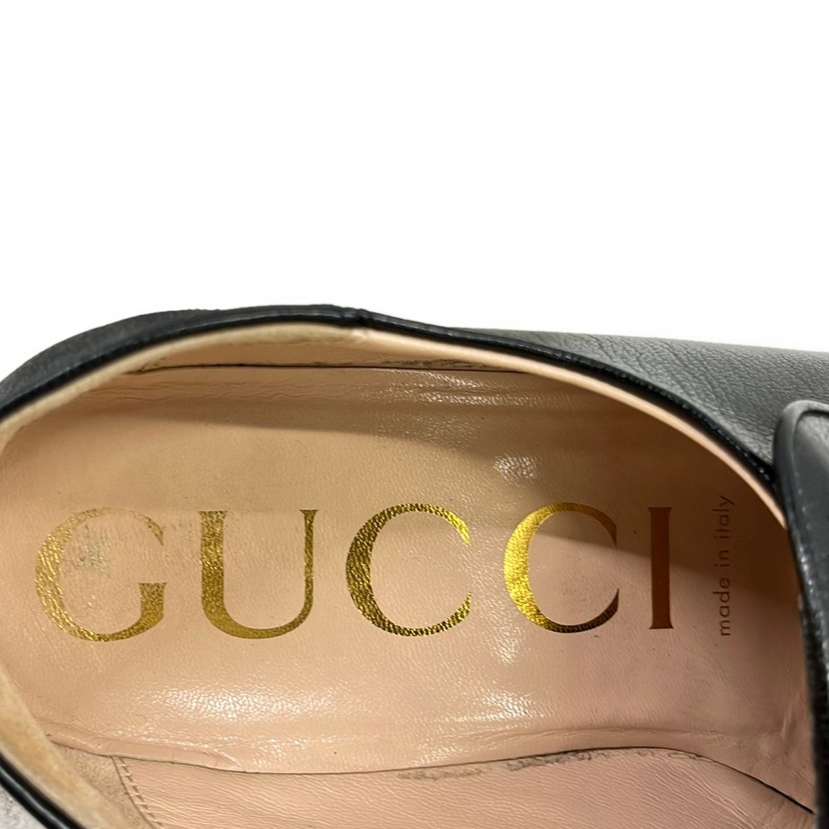 Gucci Loafers 37 Horsebit Black Bijuu Leather — view 5