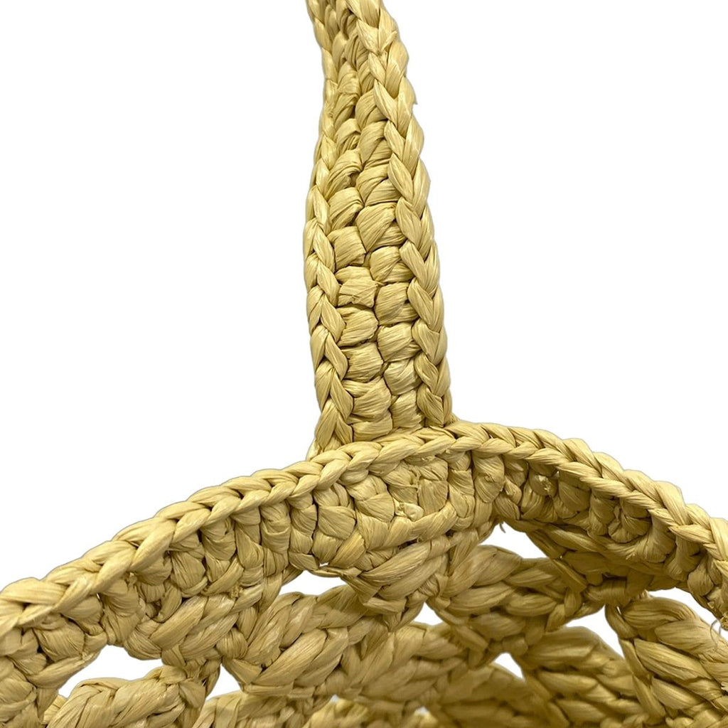 Prada Shoulder Bag Beige Basket — view 9