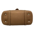 Fendi Handbag Linda Bagselleria Dark Brown Leather — view 5